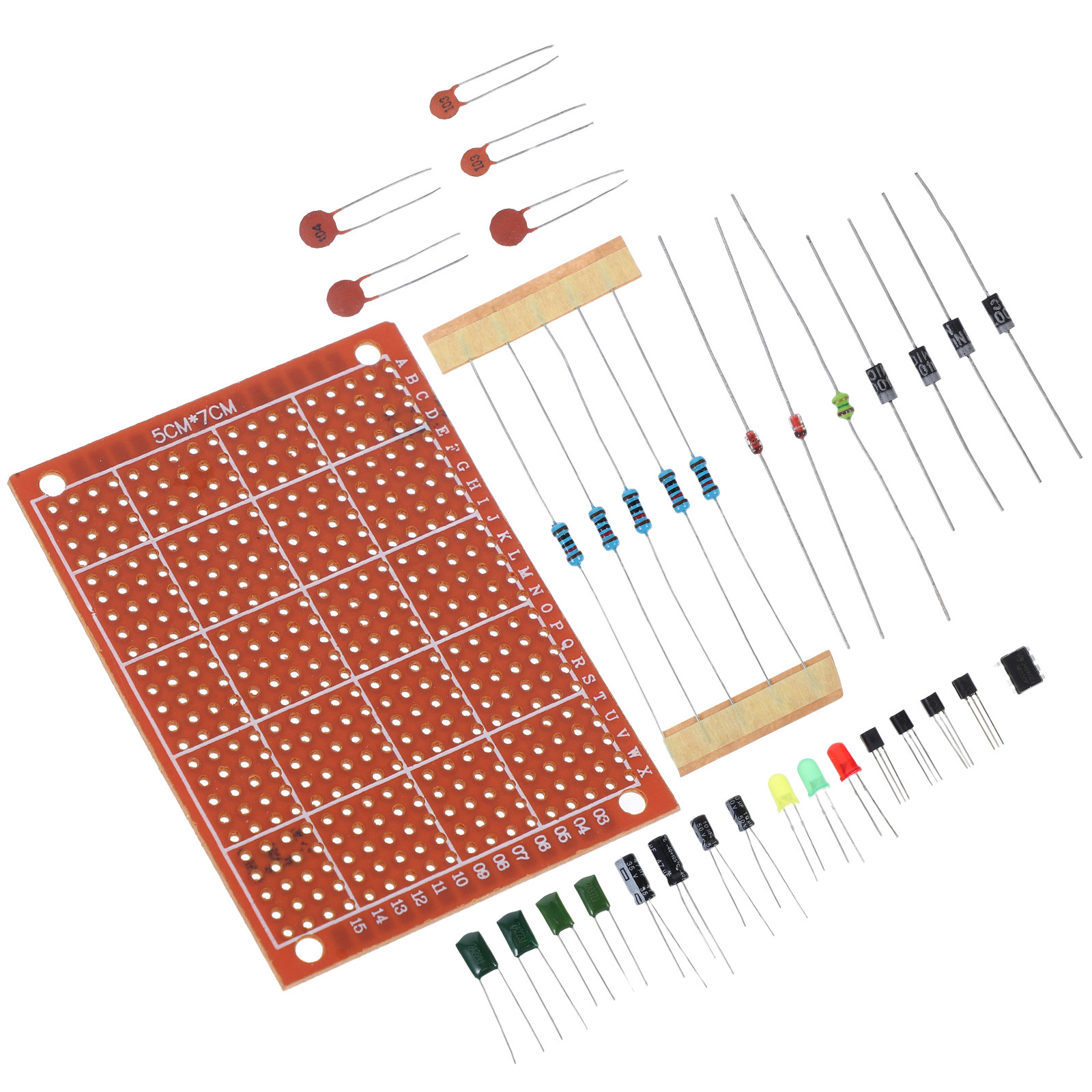 Diy Electronics Kits For Adults - 1Set Beginner Soldering Kit with Plugin