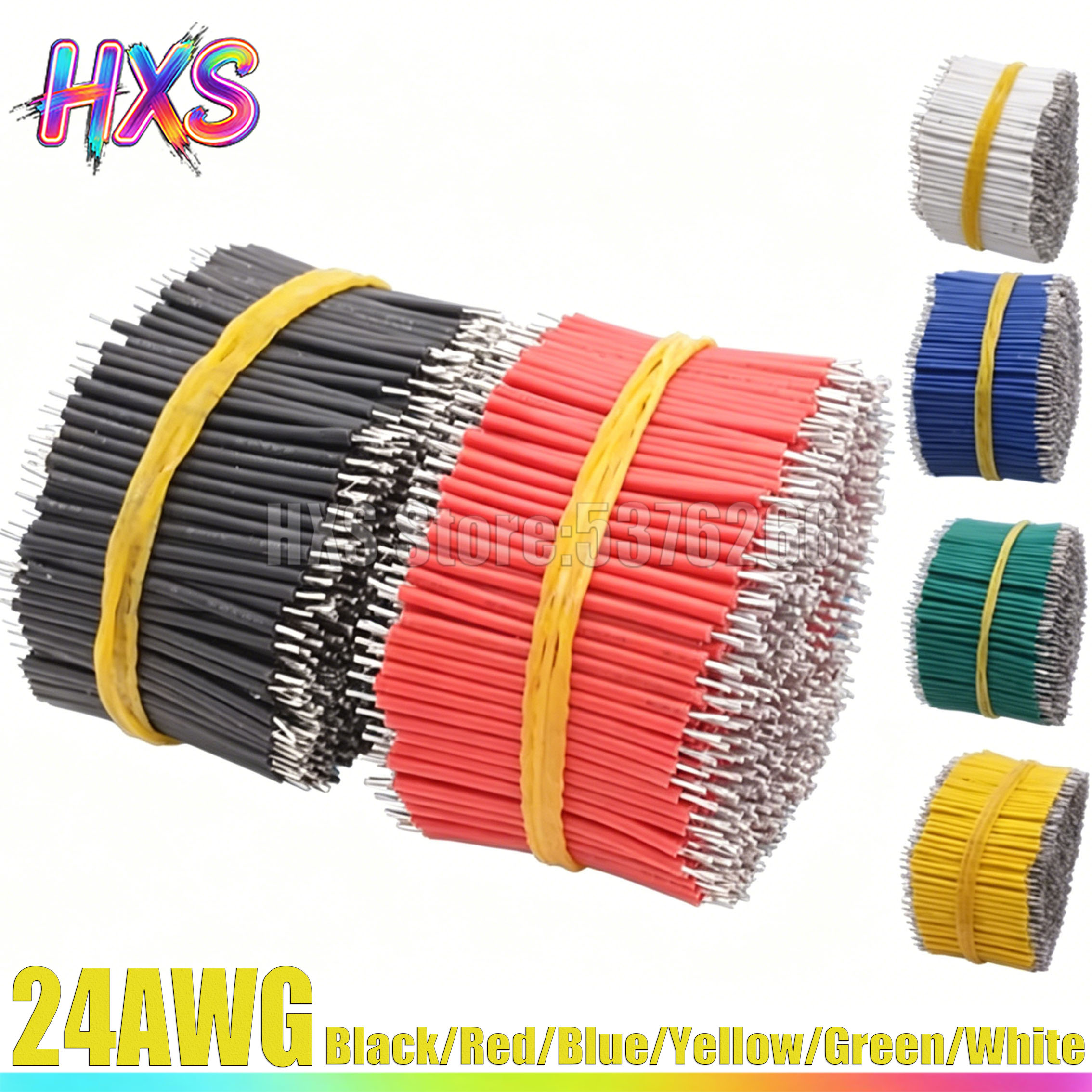 Breadboard Jumper Wire - 100PCS/LOT Tin-Plated Breadboard PCB Solder Cable