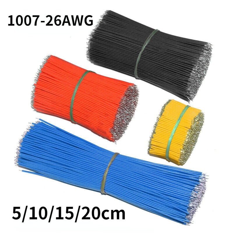 Breadboard Jumper Wire - 100Pcs/Lot 26AWG Tin-Plated Breadboard PCB Solder
