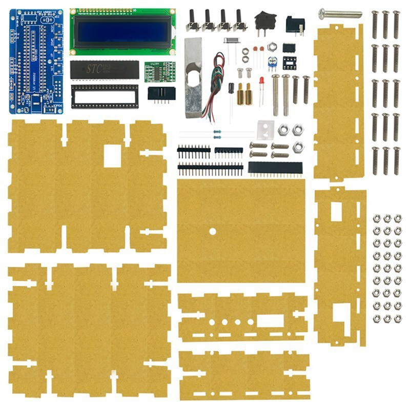 Diy Electronics Load Cell - Microcontroller Electronic Scale DIY Kit With