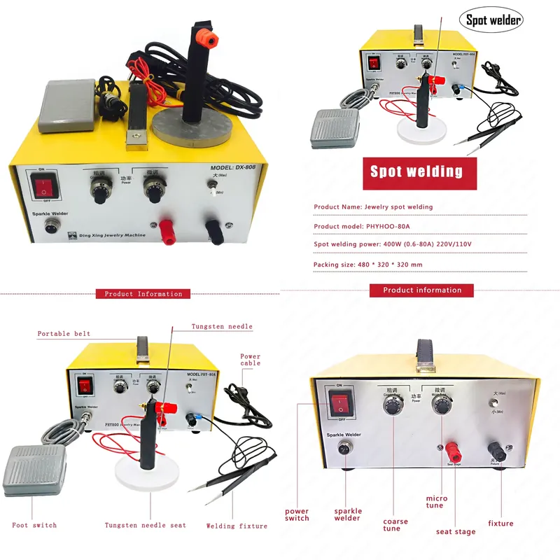 Diy Electronics Spot Welder - Hot Sale 80A Spot Welder Jewelry