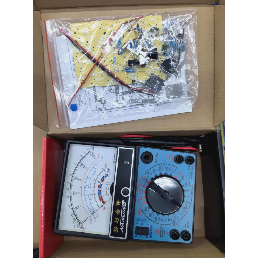 MF47 Analog Multimeter Kit DIY - đánh giá và giá Diy Electronics Tool Kit