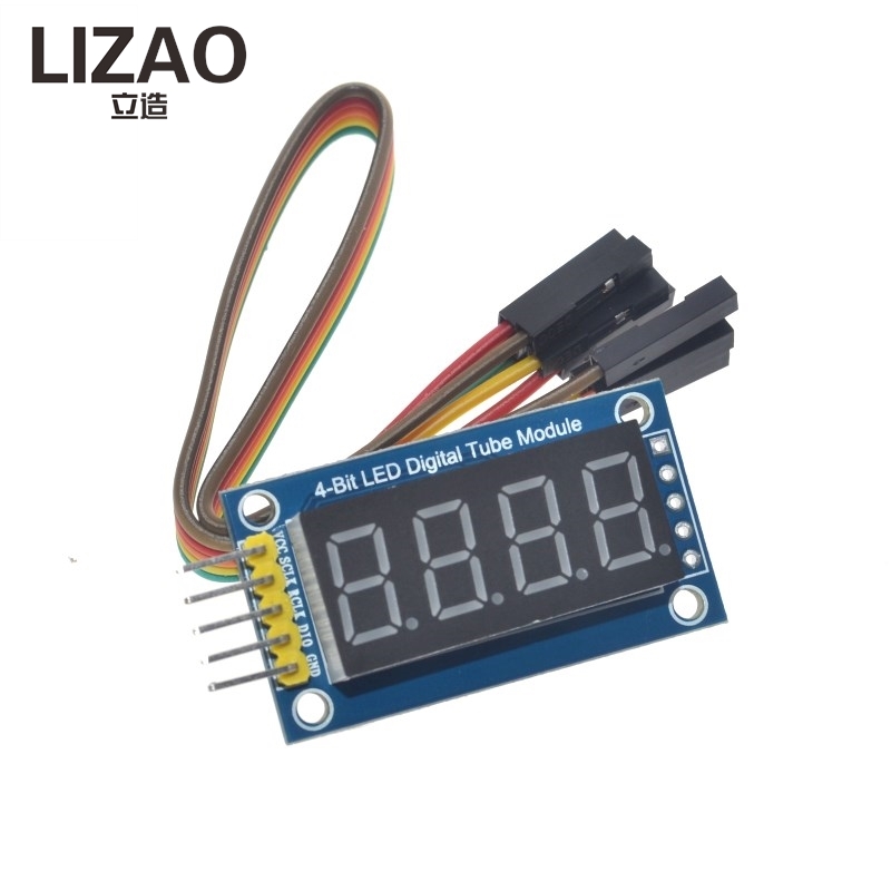 LIZAO 4 Bits Digital Tube LED  - đánh giá và giá Diy Electronics Youtube