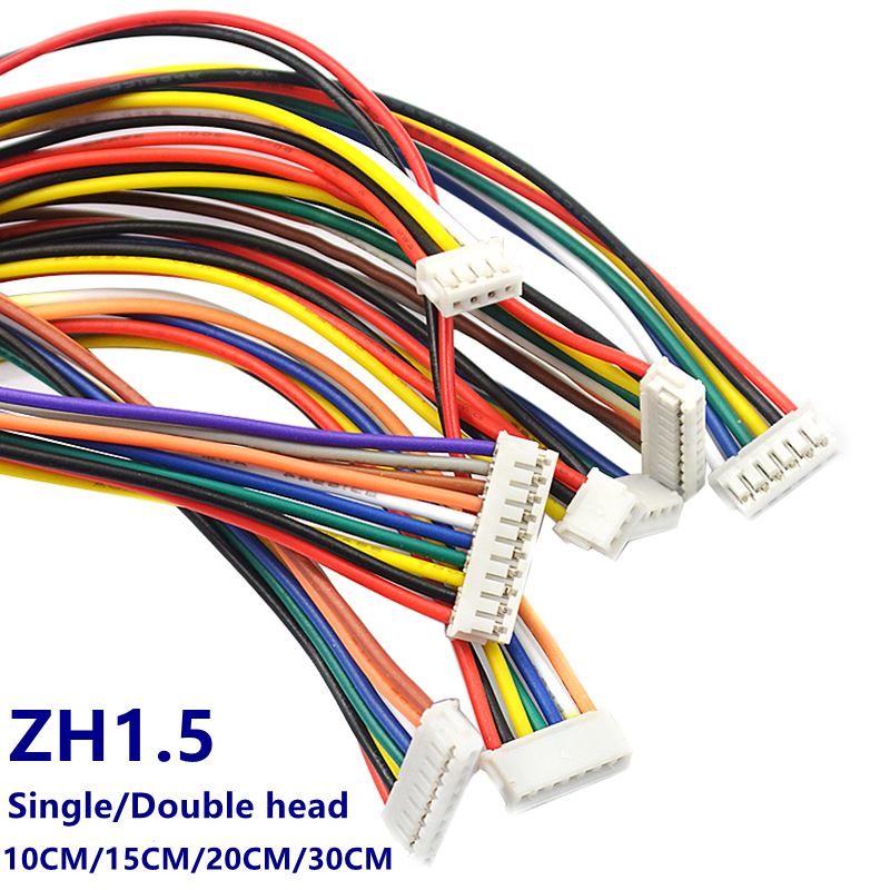 10PCS ZH 1.5mm Wire Cable Conn - đánh giá và giá Diy Electronics Wire