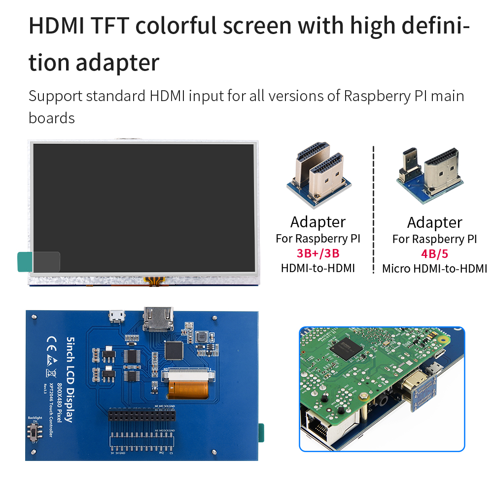 Keyestudio TFT/HD-MI Colorful  - đánh giá và giá Diy Electronics Raspberry Pi