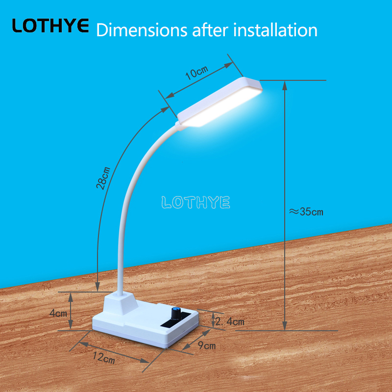 NE555 LED Dimming Table Lamp K - đánh giá và giá Diy Electronics Table