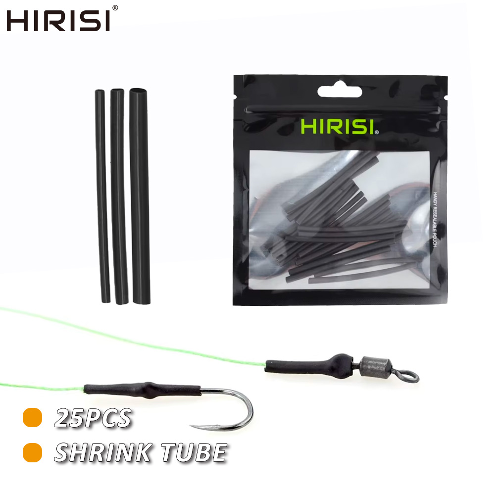 Hirisi 25pcs Carp Fishing Rigs - đánh giá và giá Heat Shrink Tubing