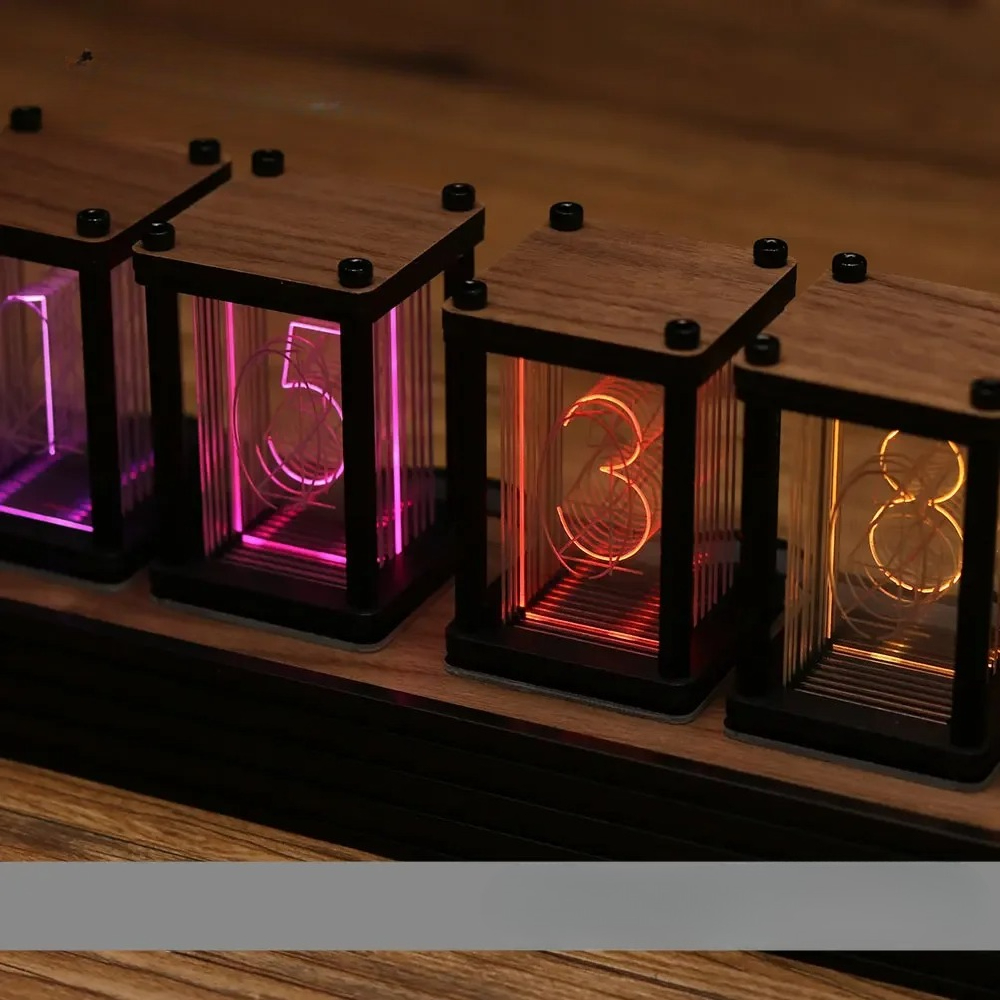 RGB Nixie Tube Clock DIY Table - đánh giá và giá Diy Electronics Table