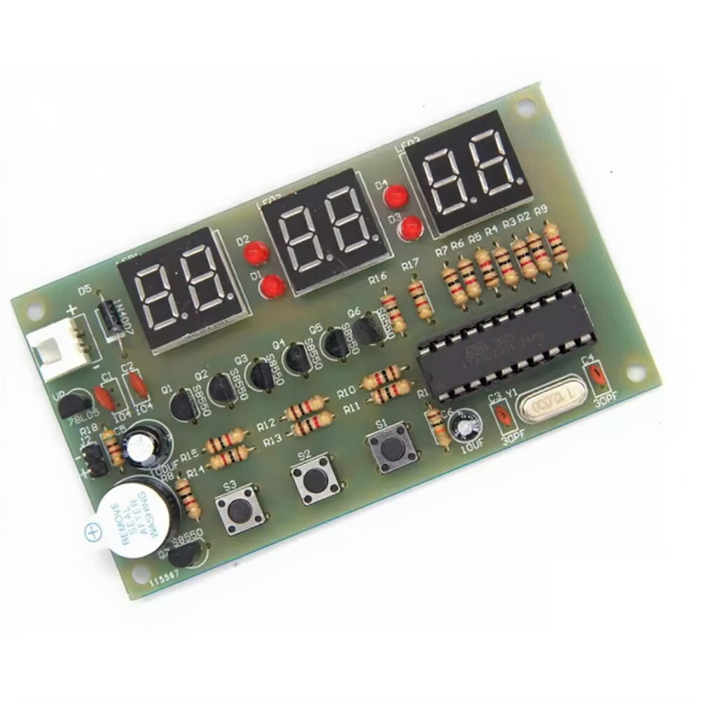 12V Digital Clock DIY Kit Alar - đánh giá và giá Useful Diy Electronics Projects
