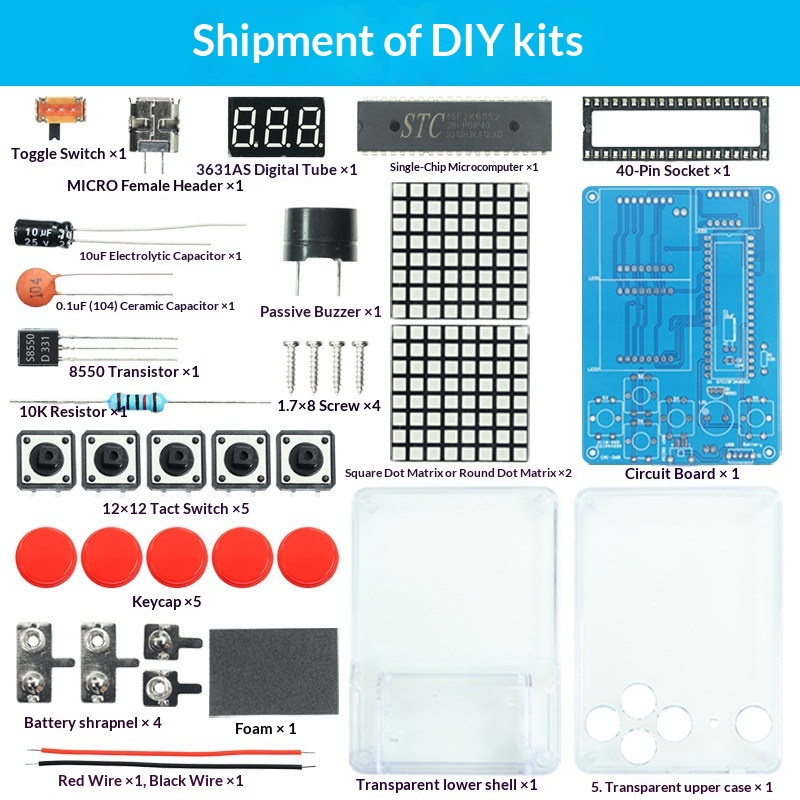 Pixel Game Machine Production  - đánh giá và giá Diy Electronics Com