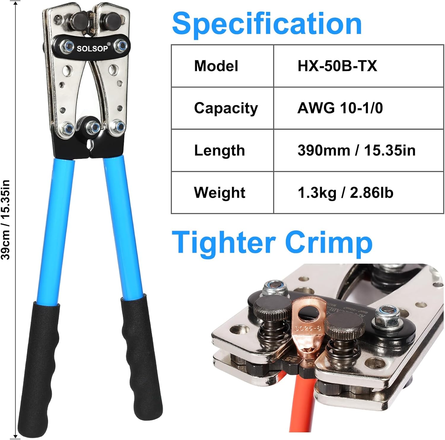 Battery Cable Crimper Tool for - đánh giá và giá Heat Shrink Tubing