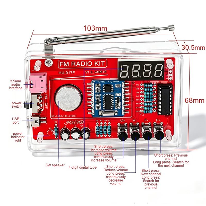 PHILE-Stereo FM Radio, Electro - đánh giá và giá Useful Diy Electronics Projects