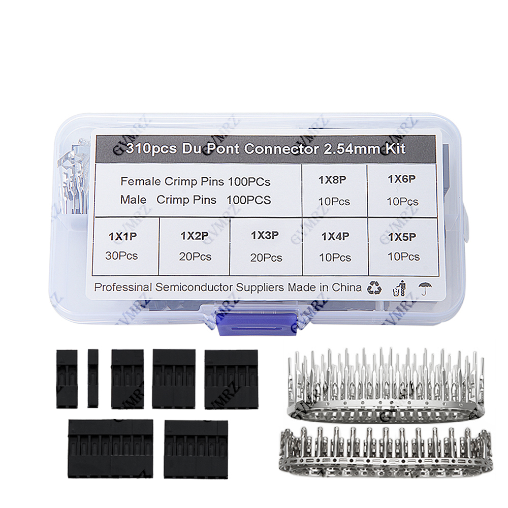 310PCS/BOX 2.54mm Male+Female  - đánh giá và giá Diy Electronics Wire