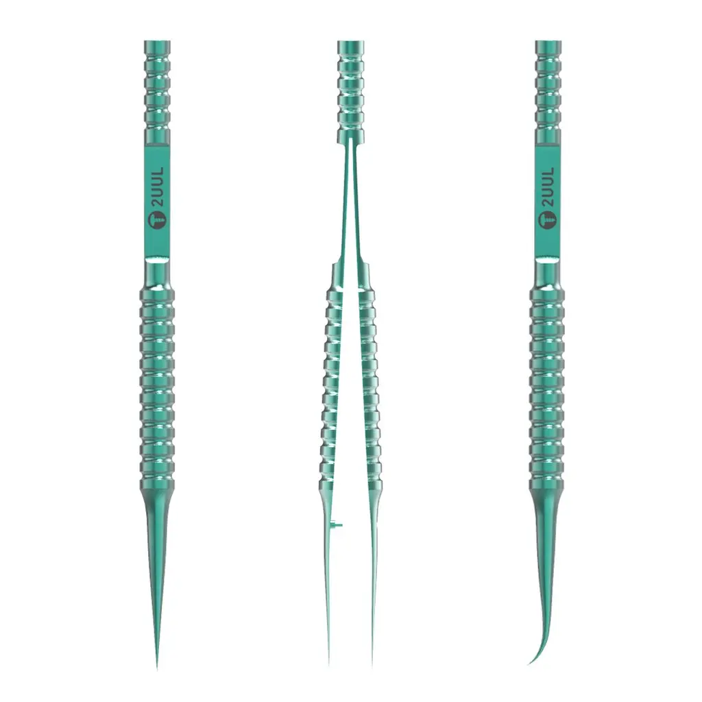 2UUL Titanium Alloy Tweezers B - đánh giá và giá Diy Electronics Wire