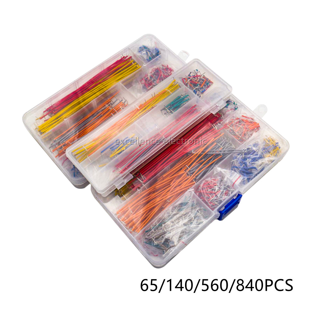 65/140/560/840Pcs/Box Solderle - đánh giá và giá Breadboard Jumper Wire
