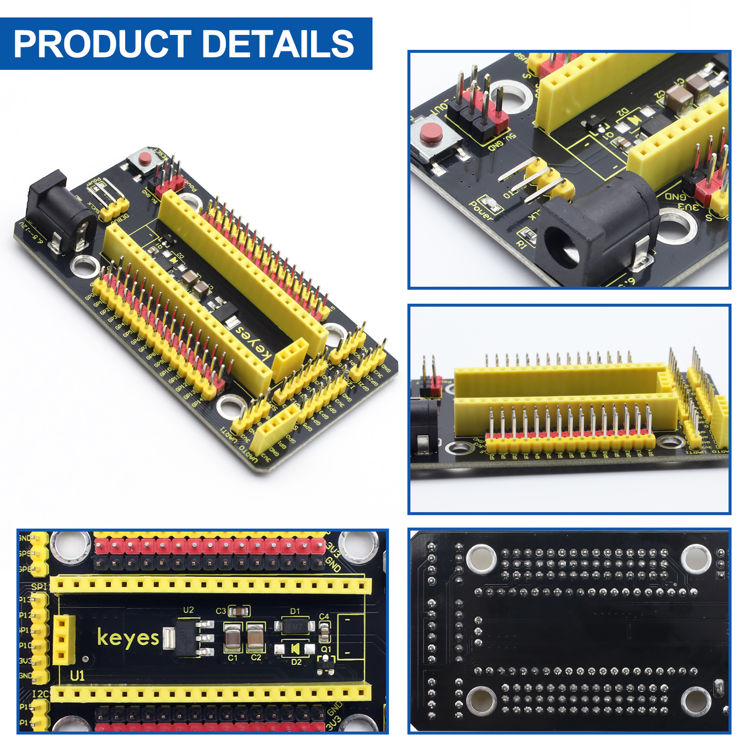 Keyestudio Raspberry Pi Pico I - đánh giá và giá Diy Electronics Raspberry Pi