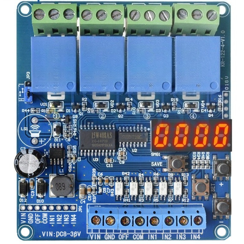 4 Channel Multifunction Relay  - đánh giá và giá Useful Diy Electronics Projects