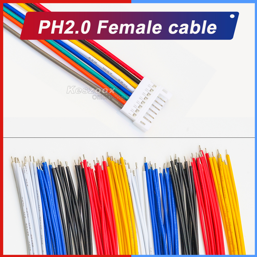 Keszoox JST PH2.0 Extension Wi - đánh giá và giá Diy Electronics Wire