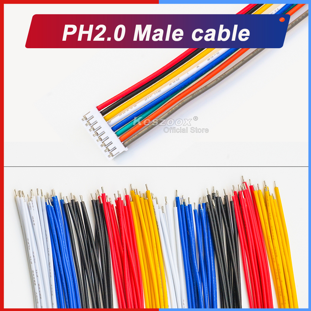 Keszoox JST PH2.0 Extension Wi - đánh giá và giá Diy Electronics Wire