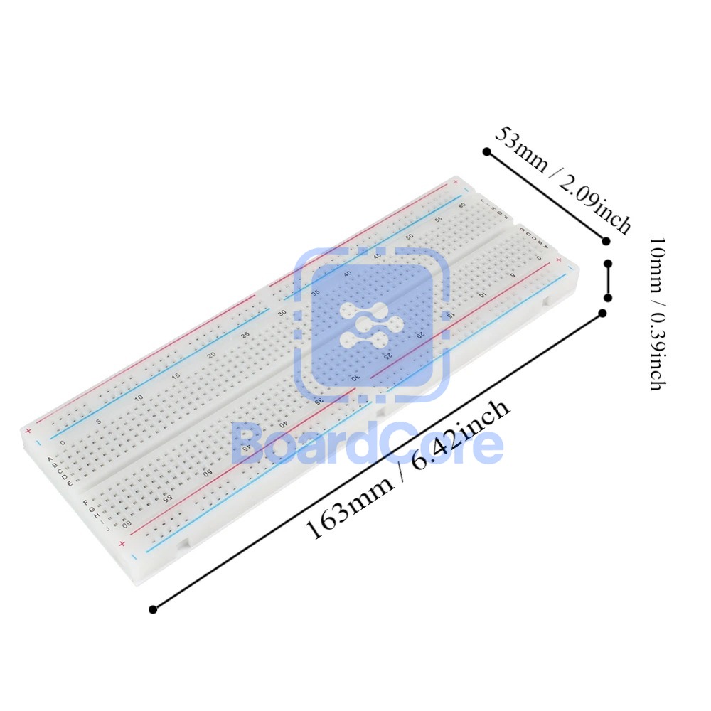 400/830 Point Breadboard Kit w - đánh giá và giá Diy Electronics Raspberry Pi