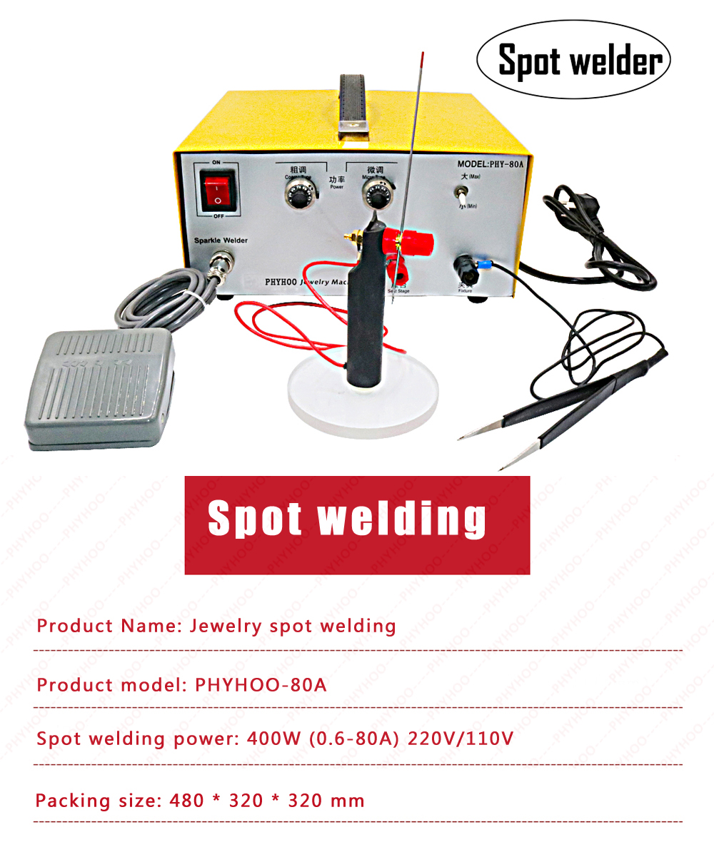 Hot Sale 80A Spot Welder Jewel - đánh giá và giá Diy Electronics Spot Welder