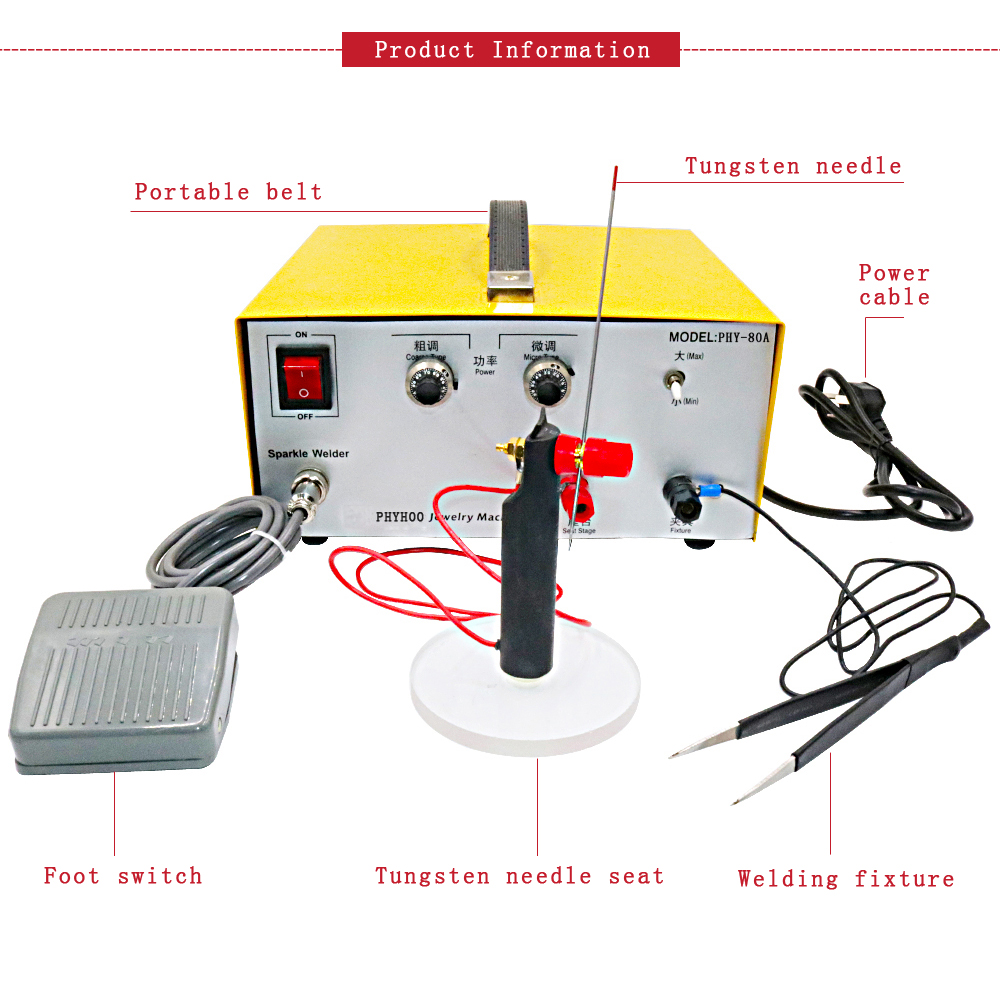 Hot Sale 80A Spot Welder Jewel - đánh giá và giá Diy Electronics Spot Welder