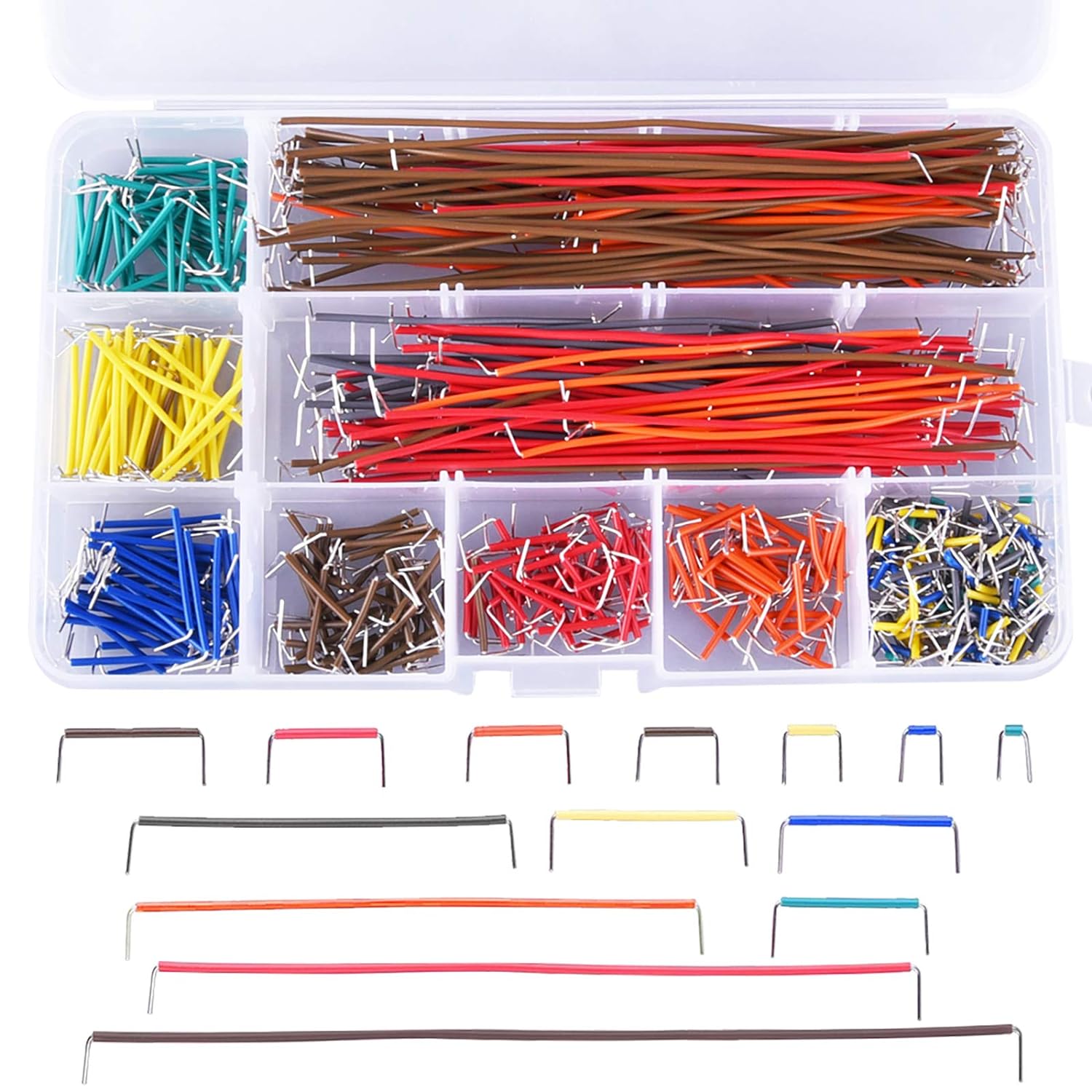 560 Pieces Jumper Wire Kit 14  - đánh giá và giá Breadboard Jumper Wire
