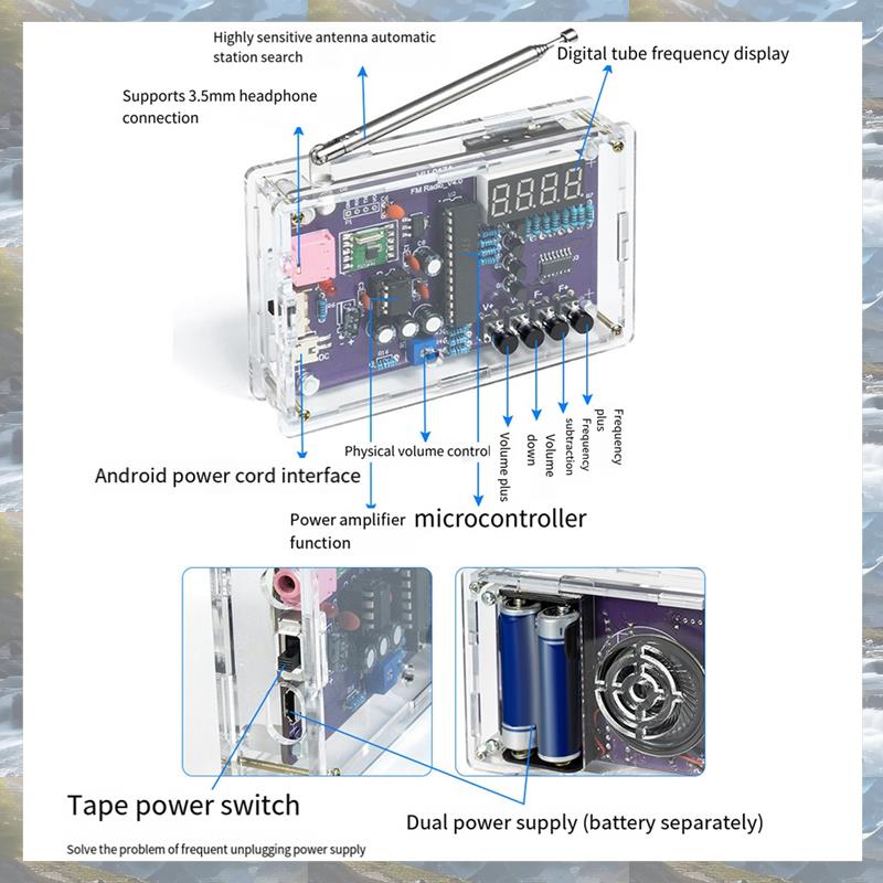 T82C Hot Sale-Radio Assembly K - đánh giá và giá Diy Electronics For Sale