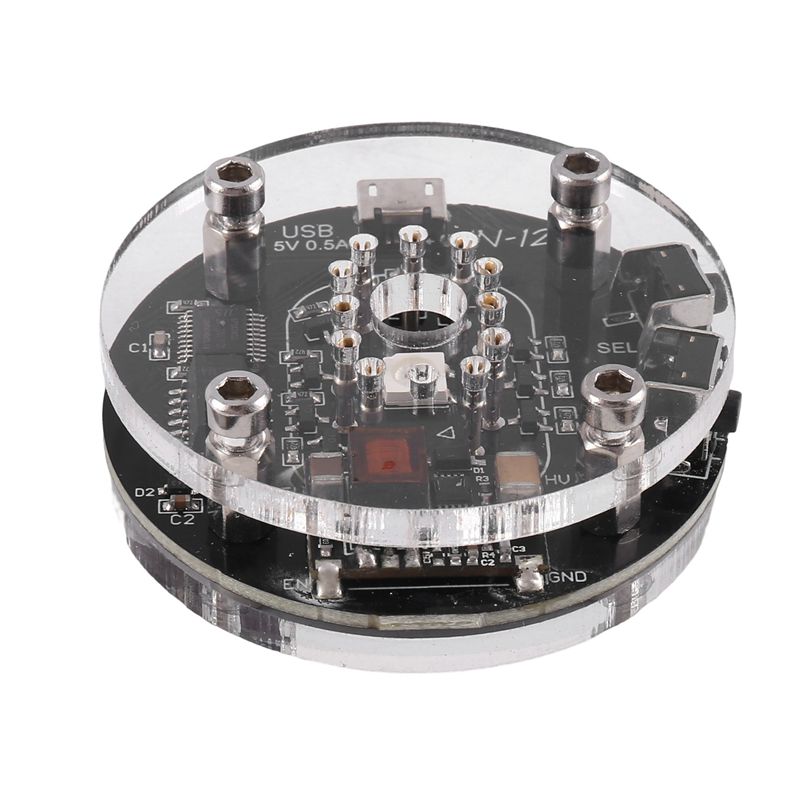 IN-12 Nixie Clock RGB Audio El - đánh giá và giá Diy Electronics Youtube