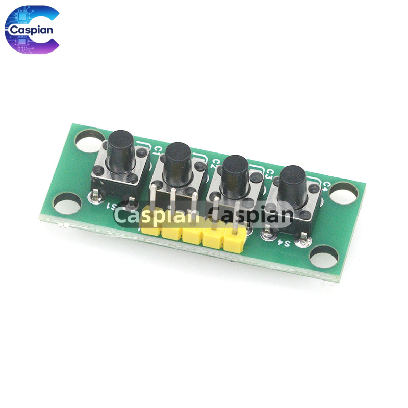 1-10PCS 1x4 4-Button Independe - đánh giá và giá Diy Electronics Raspberry Pi