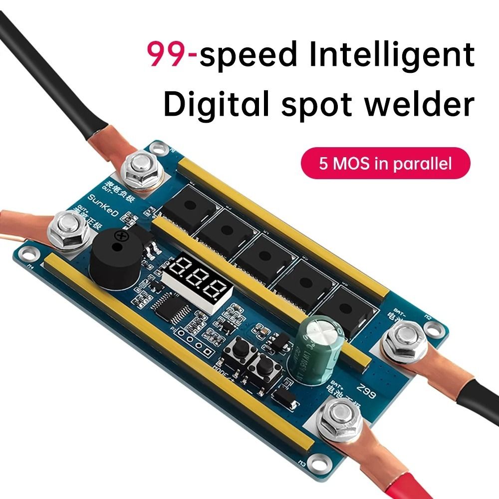 Portable 12V Spot Welder Digit - đánh giá và giá Diy Electronics Spot Welder