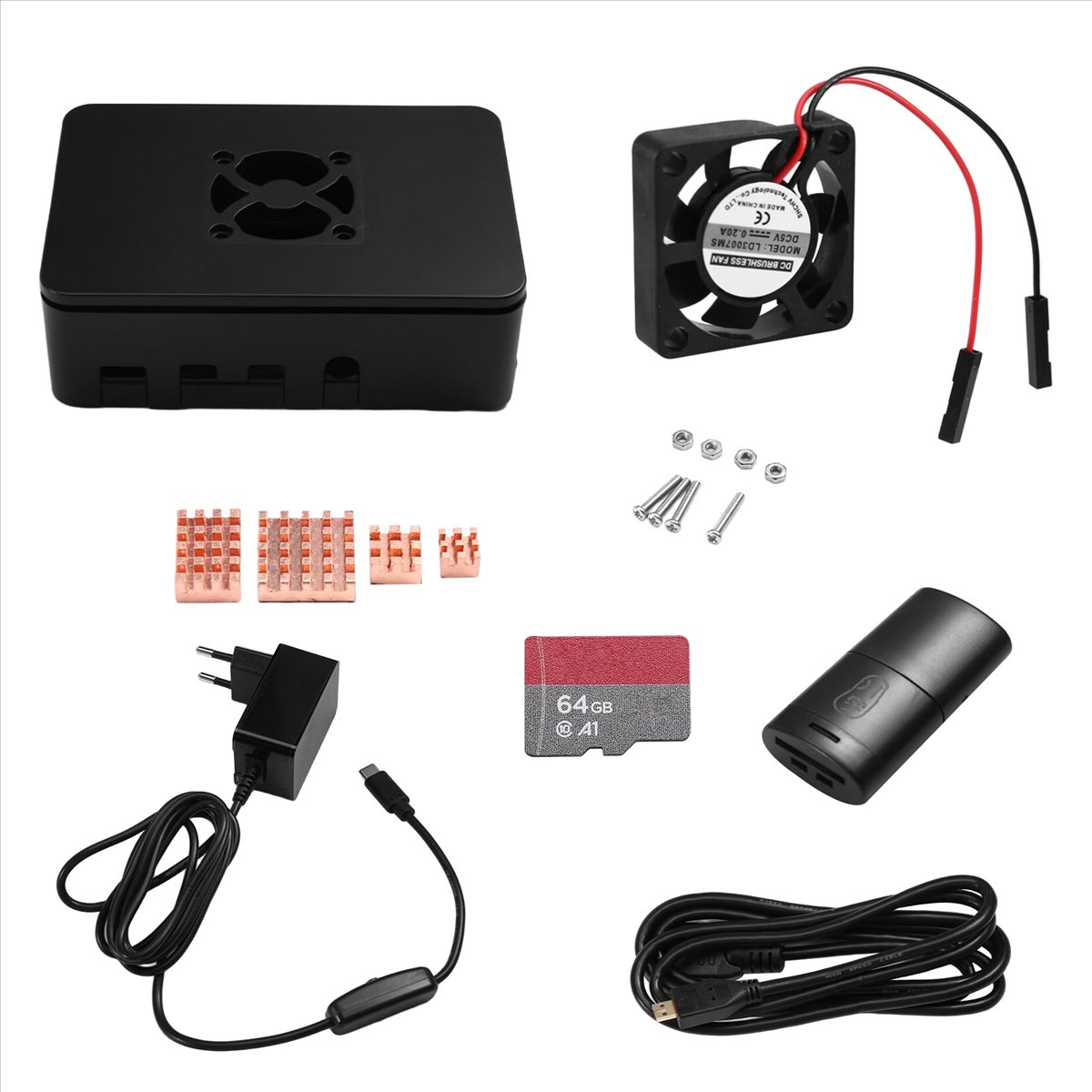 A73T For Raspberry Pi 4B Kit w - đánh giá và giá Diy Electronics Raspberry Pi