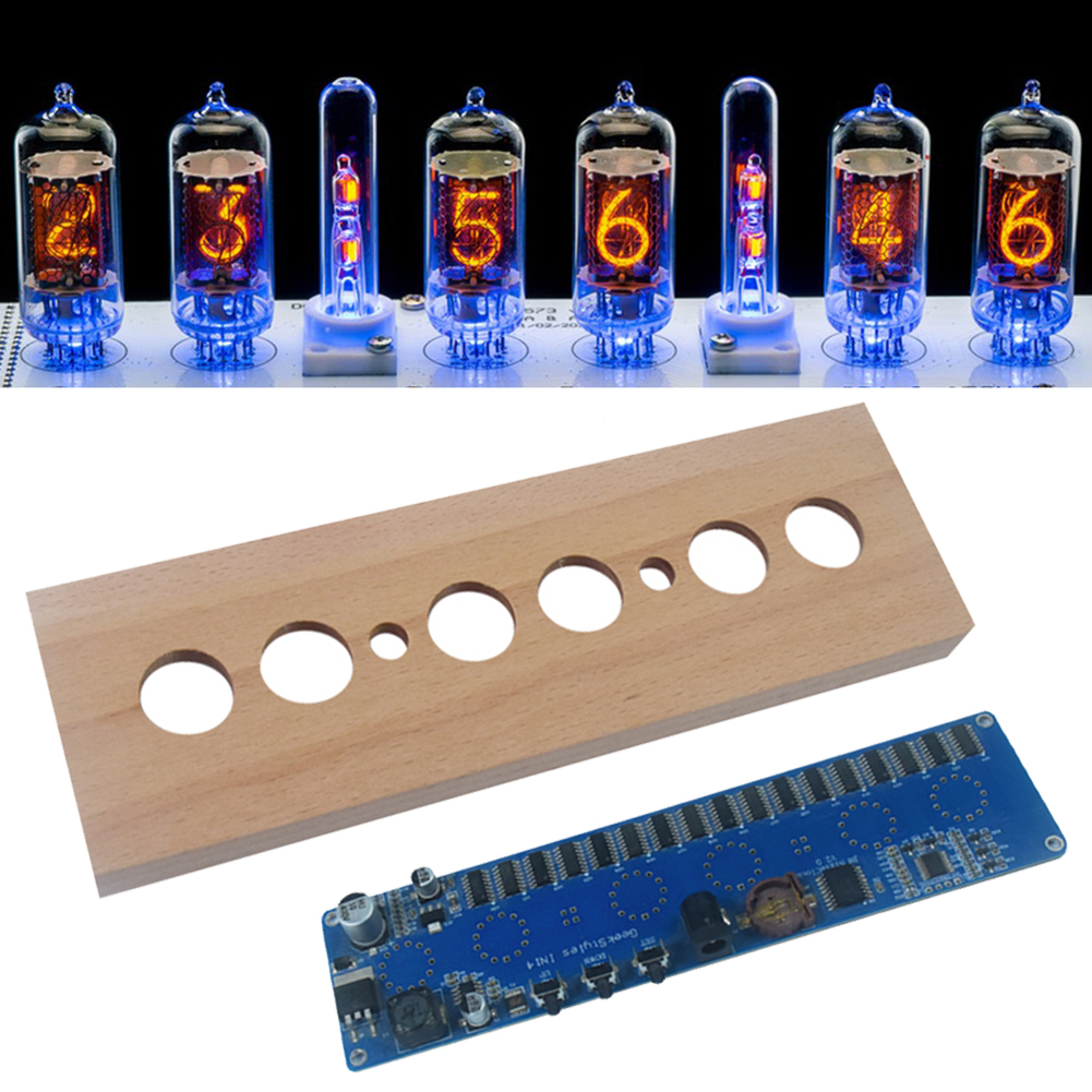 IN14 Glow Tube Clock DIY Tube  - đánh giá và giá Diy Electronics Youtube