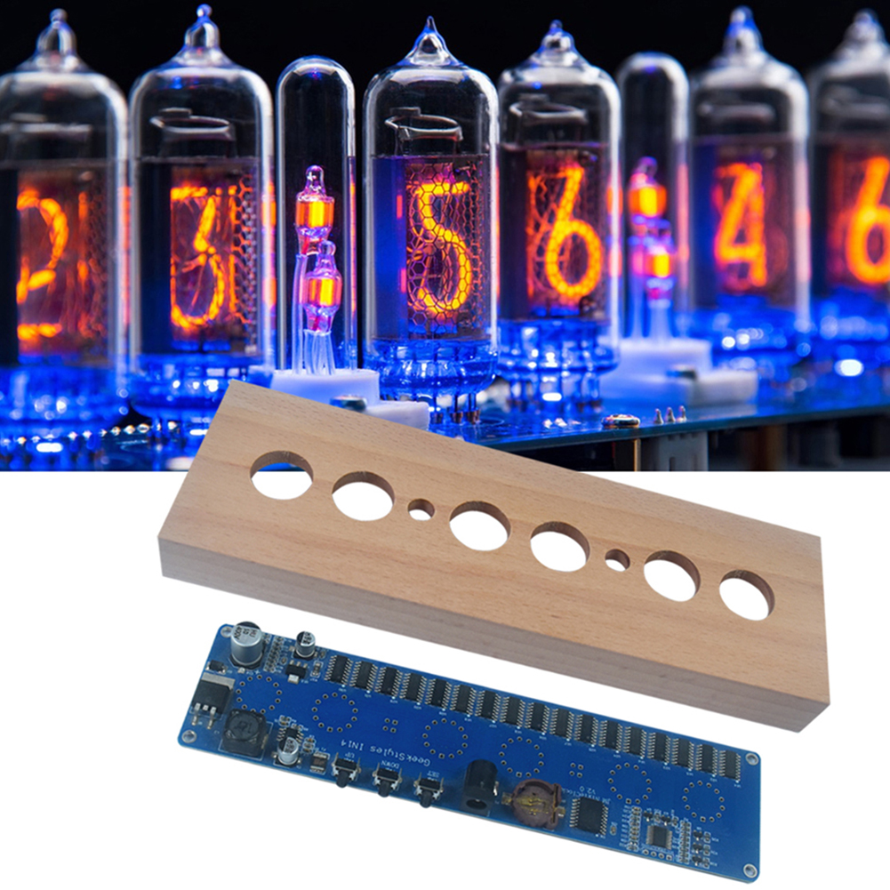 IN14 Glow Tube Clock DIY Tube  - đánh giá và giá Diy Electronics Youtube