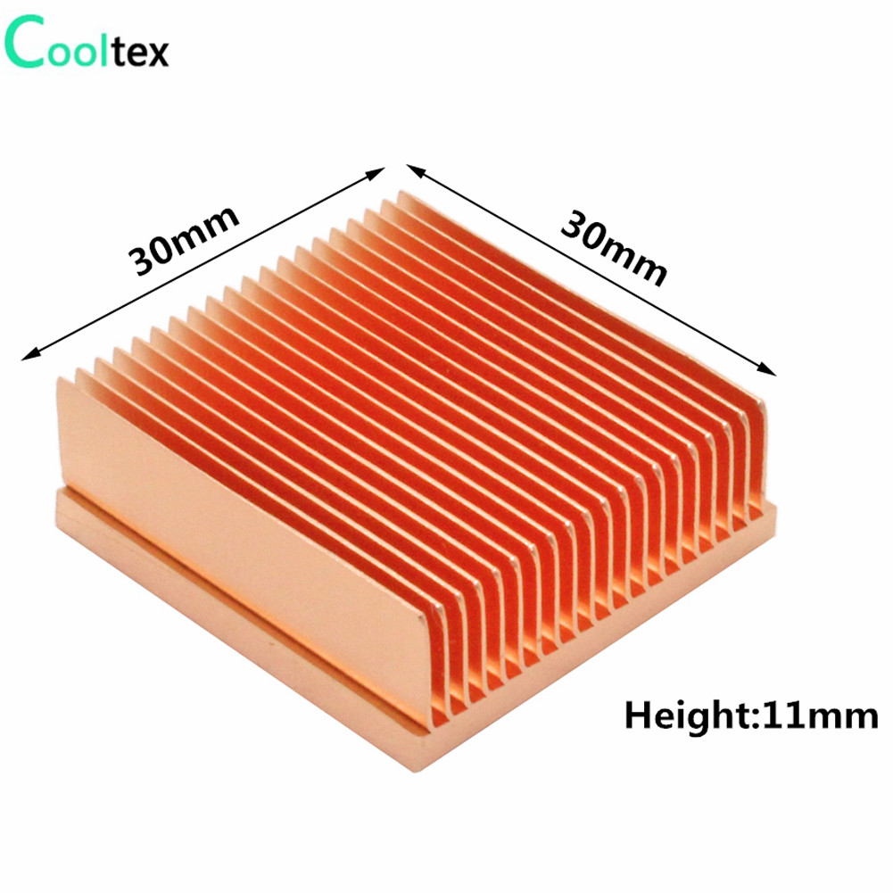 DIY Pure Copper Heatsink Skivi - đánh giá và giá Diy Electronics Raspberry Pi