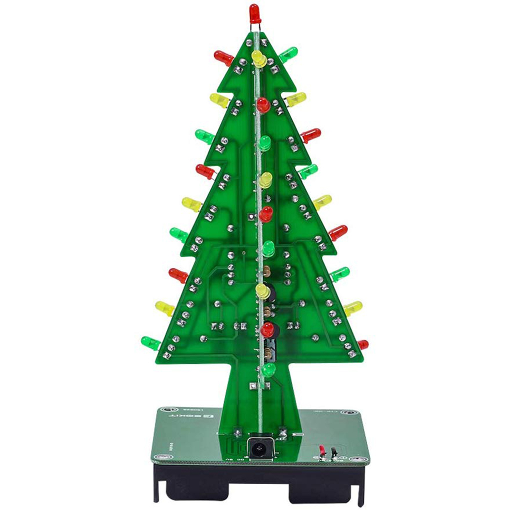 DIY Christmas Tree LED Flash K - đánh giá và giá Diy Electronics Tool Kit