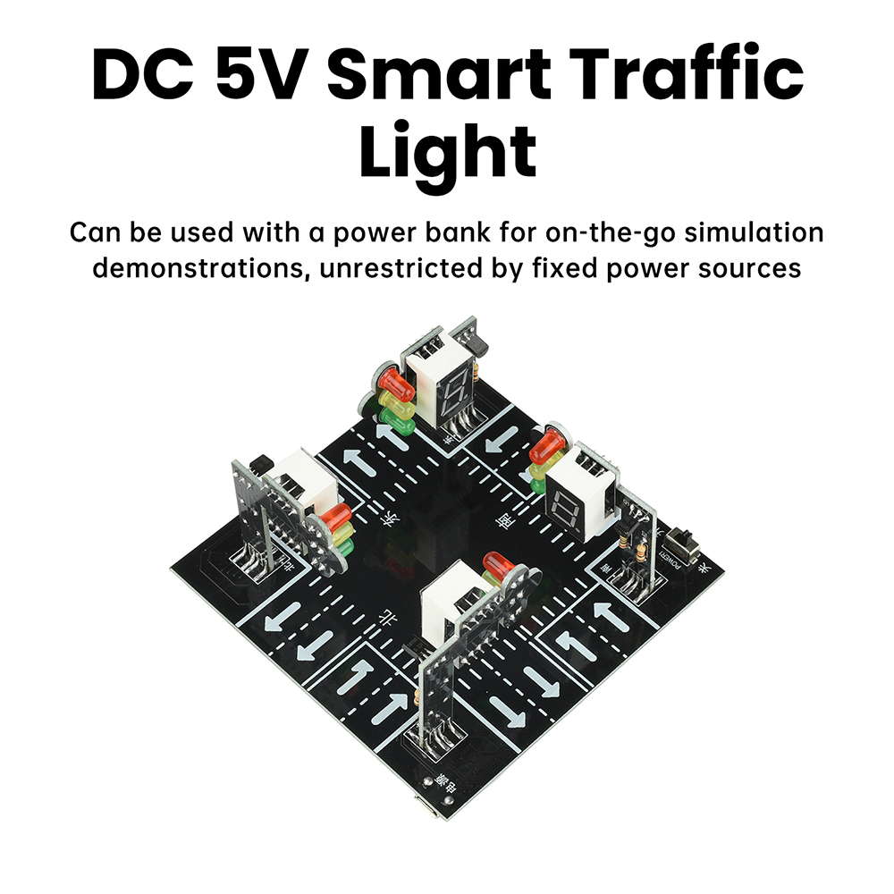 Traffic Light Simulator Kit wi - đánh giá và giá Diy Electronics Kits For Adults