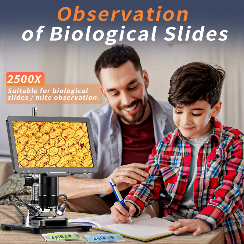 2500X HDMI Digital Microscope  - đánh giá và giá Diy Electronics Microscope