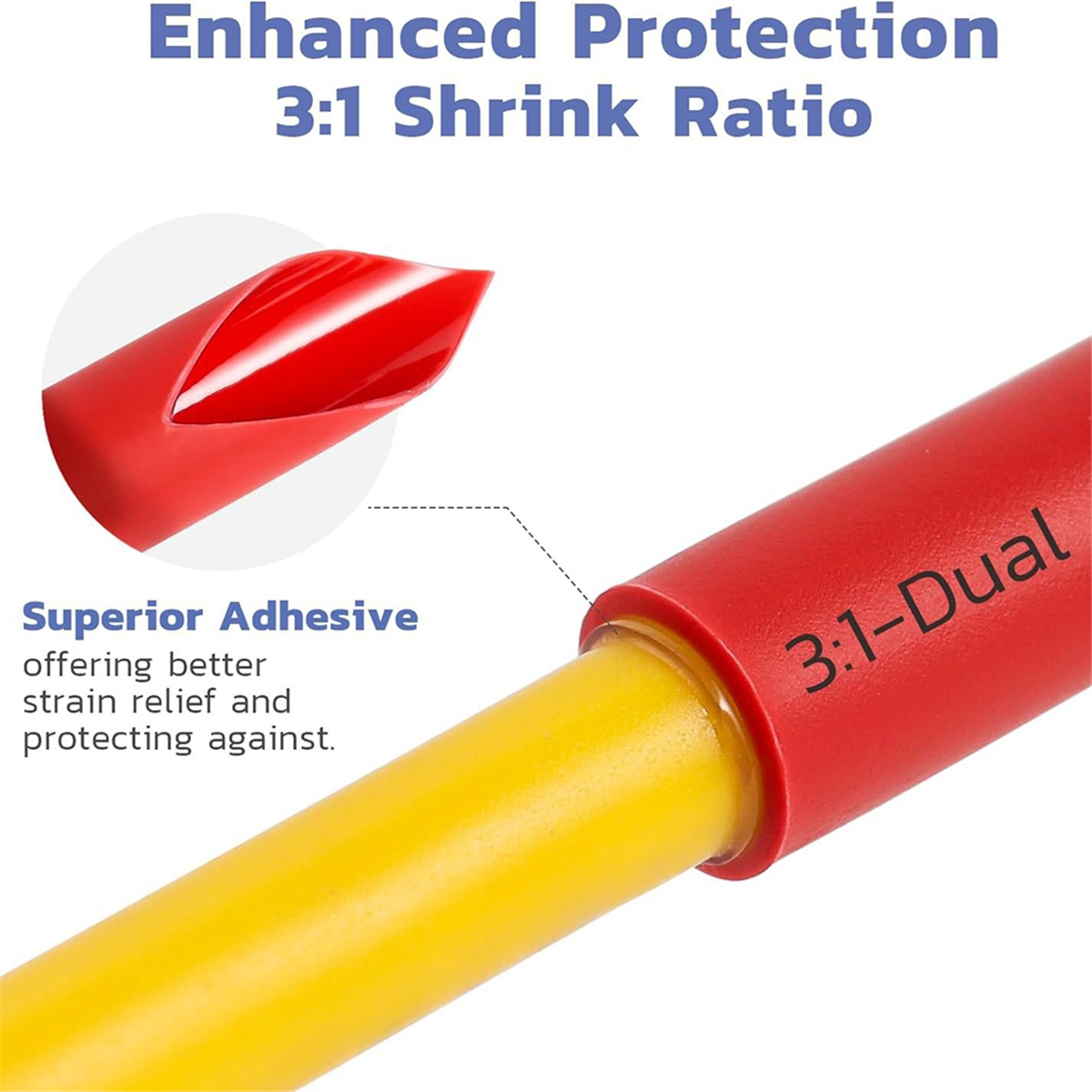 A002 220PCS 3:1 Heat Shrink Tu - đánh giá và giá Heat Shrink Tubing