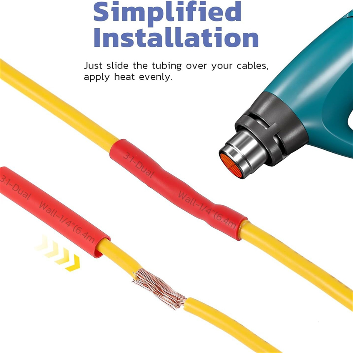 A002 220PCS 3:1 Heat Shrink Tu - đánh giá và giá Heat Shrink Tubing