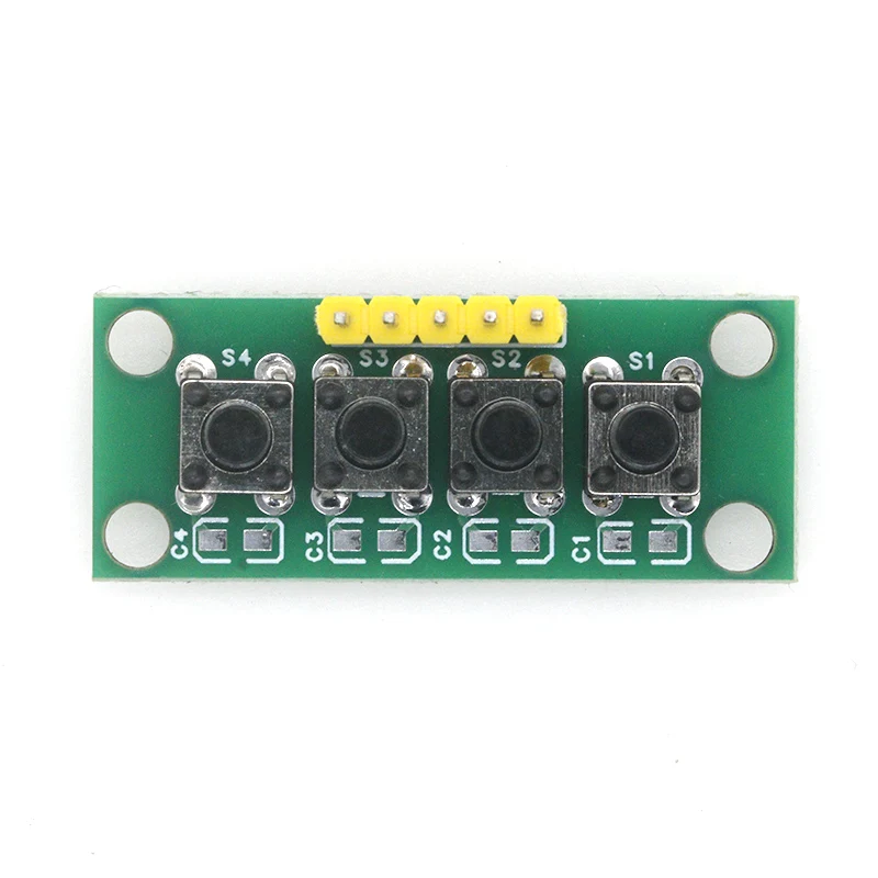 1~5PCS 1x4 4-Button Independen - đánh giá và giá Diy Electronics Raspberry Pi