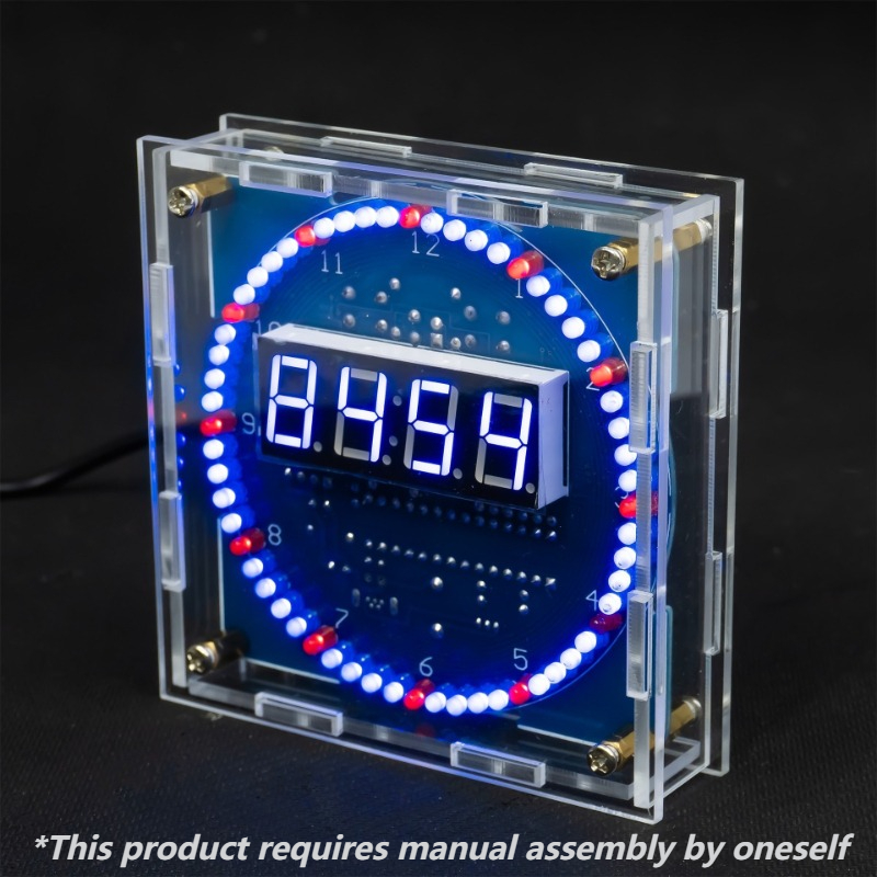 Electronic Clock DIY Light Con - đánh giá và giá Diy Electronics Table
