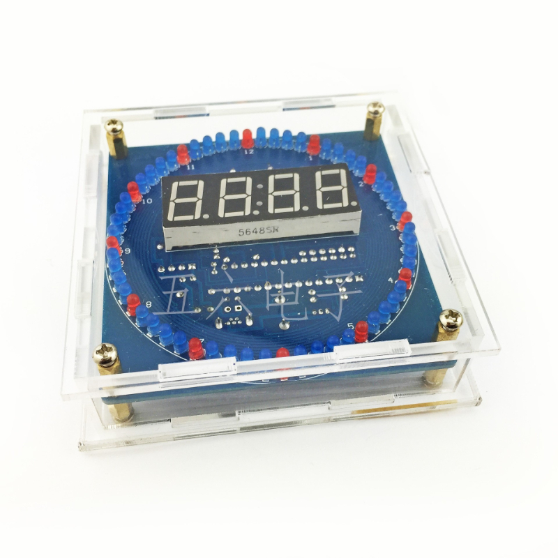 Electronic Clock DIY Light Con - đánh giá và giá Diy Electronics Table