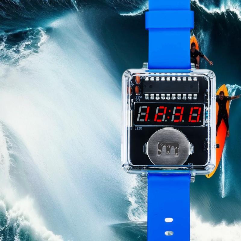 1Set DIY Electronic Watch Kit  - đánh giá và giá Diy Electronics Youtube