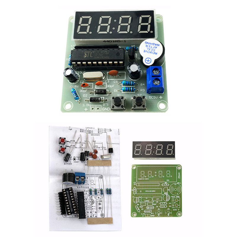 DIY Electronic Kit LED 4 Digit - đánh giá và giá Diy Electronics Youtube