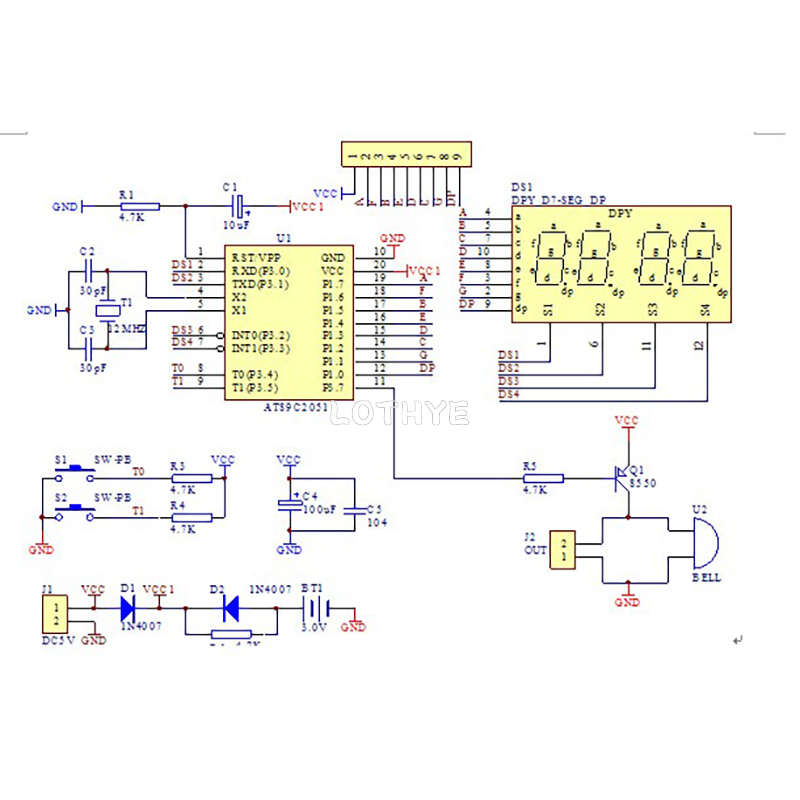DIY Electronic Kit LED 4 Digit - đánh giá và giá Diy Electronics Youtube