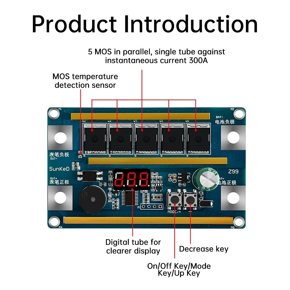 Portable 12V Spot Welder Digit - đánh giá và giá Diy Electronics Spot Welder