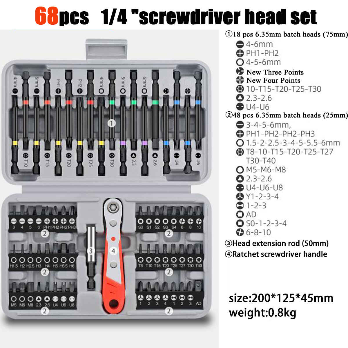 68 in 1 Precision Ratchet Scre - đánh giá và giá Diy Electronics Com