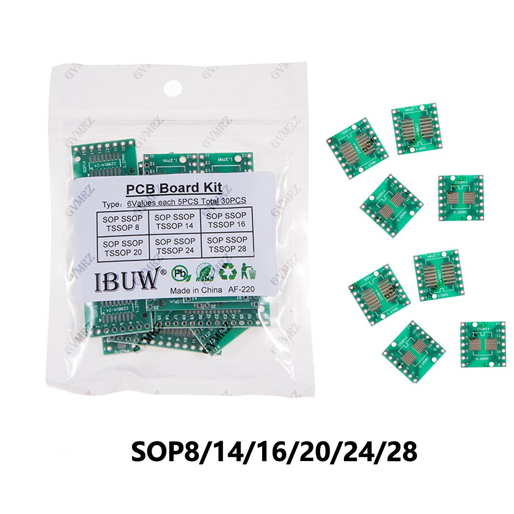 30PCS 6Values SOP SSOP TSSOP P - đánh giá và giá Diy Electronics Com
