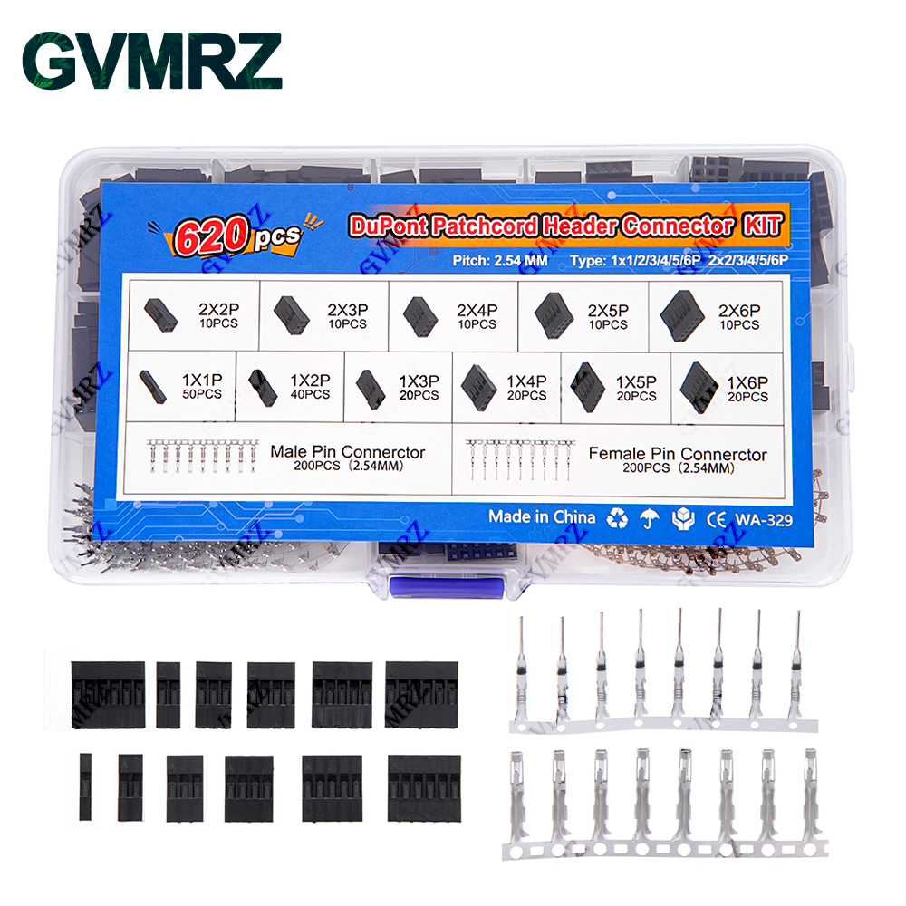 620PCS DuPont Header Connector - đánh giá và giá Diy Electronics Com
